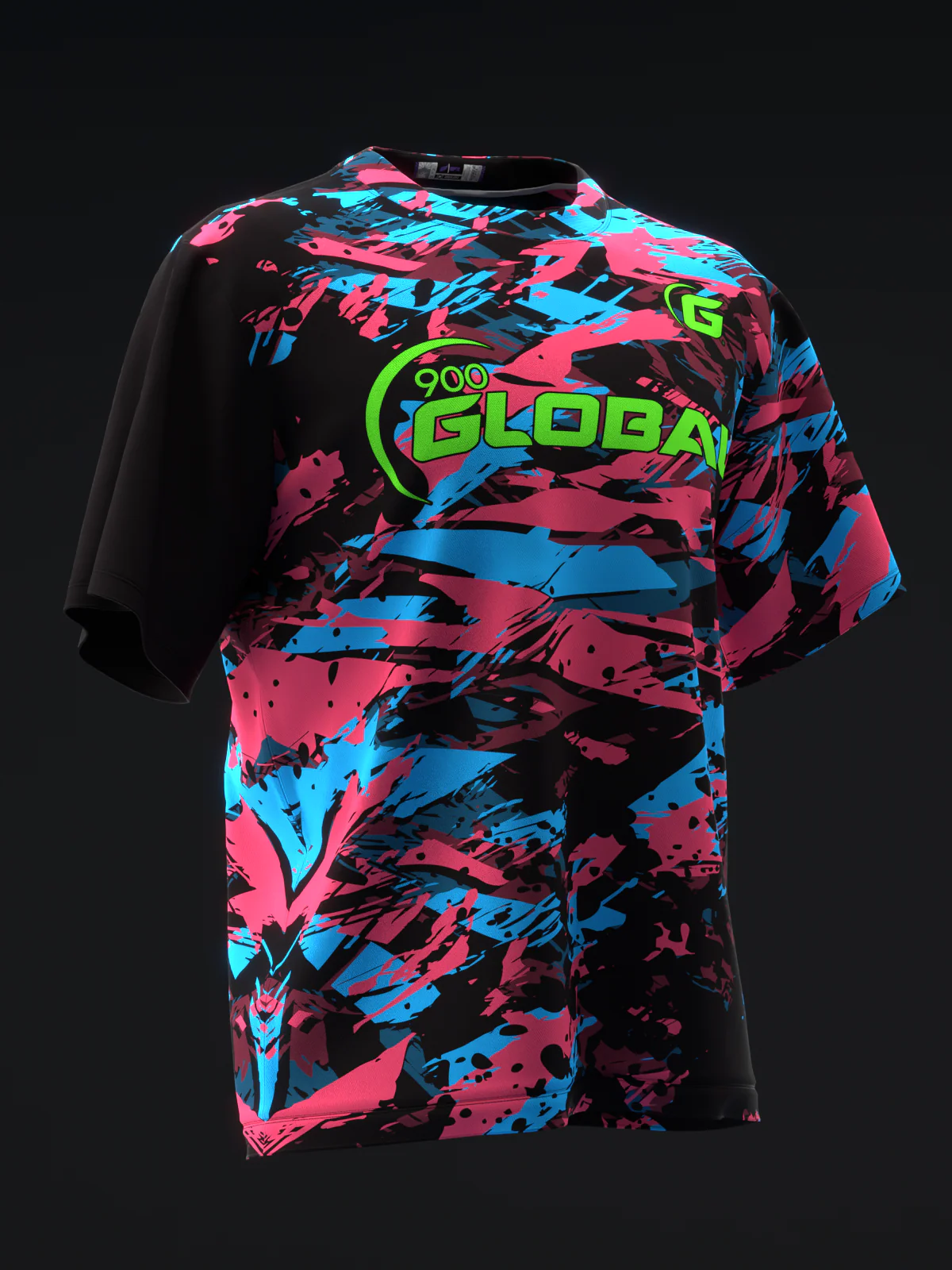 900G - Zen Soul Neon - Bowling Jersey - Image 3