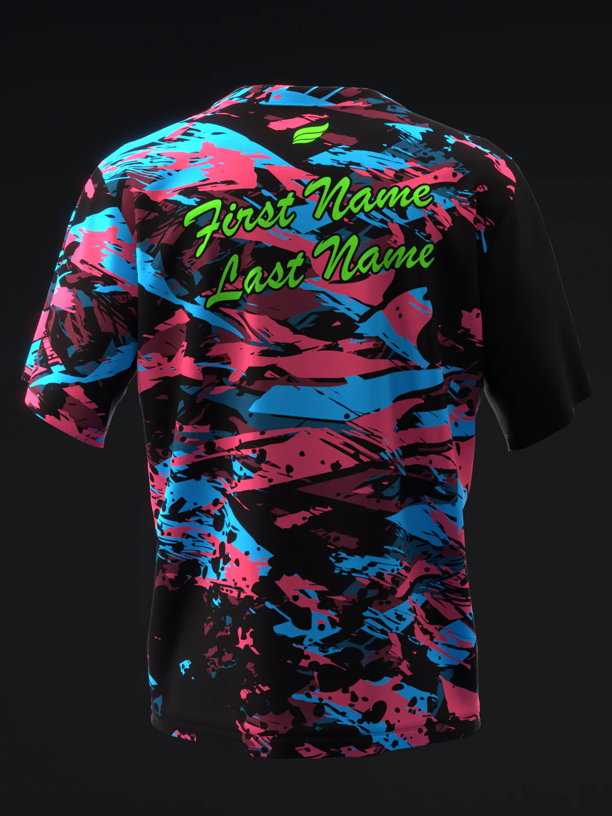 900G - Zen Soul Neon - Bowling Jersey - Image 5