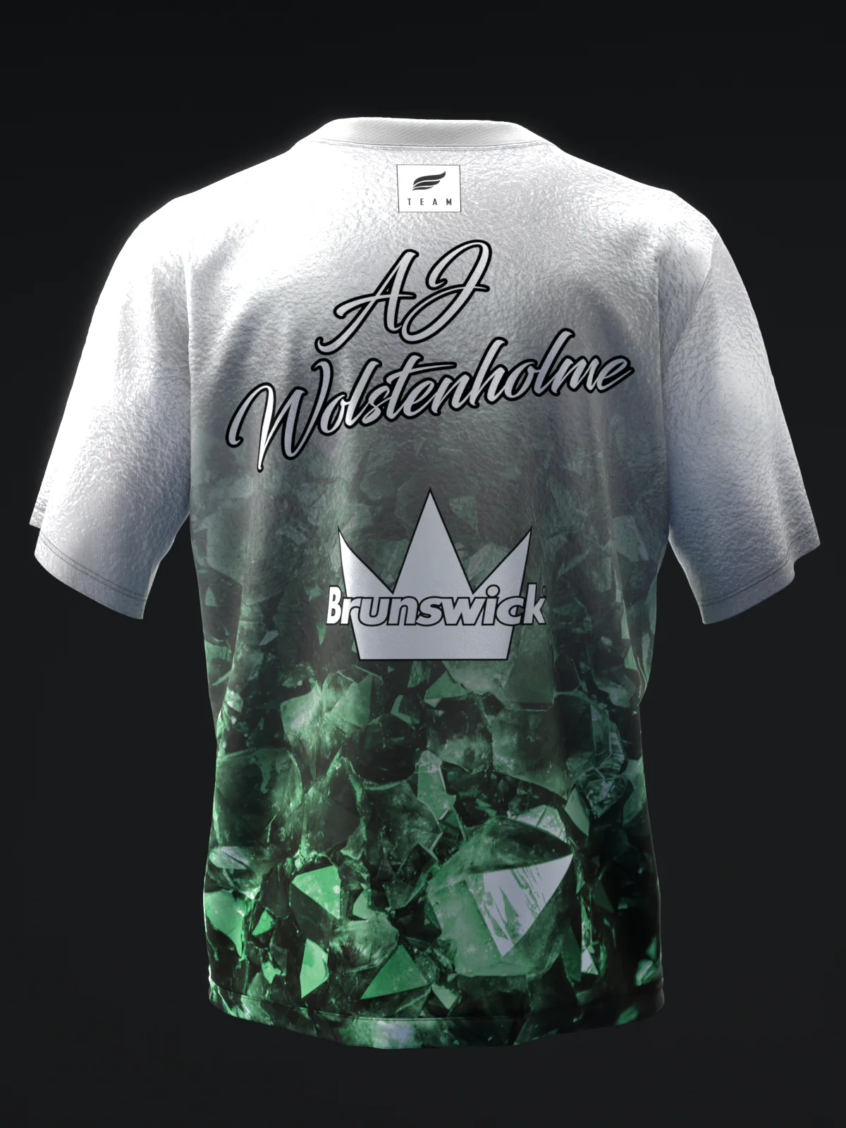 AJ Wolstenholme 2025 - Emerald - Bowling Jersey - Image 5