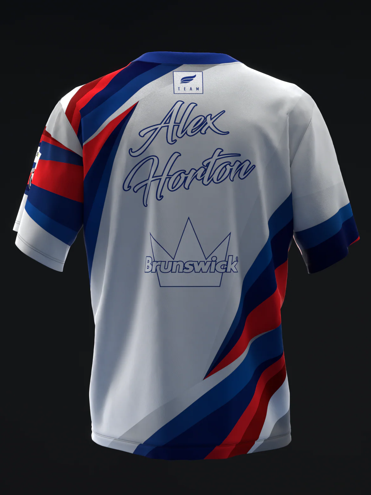 Alex Horton 2026 - Crimson Cobalt - Bowling Jersey - Image 5
