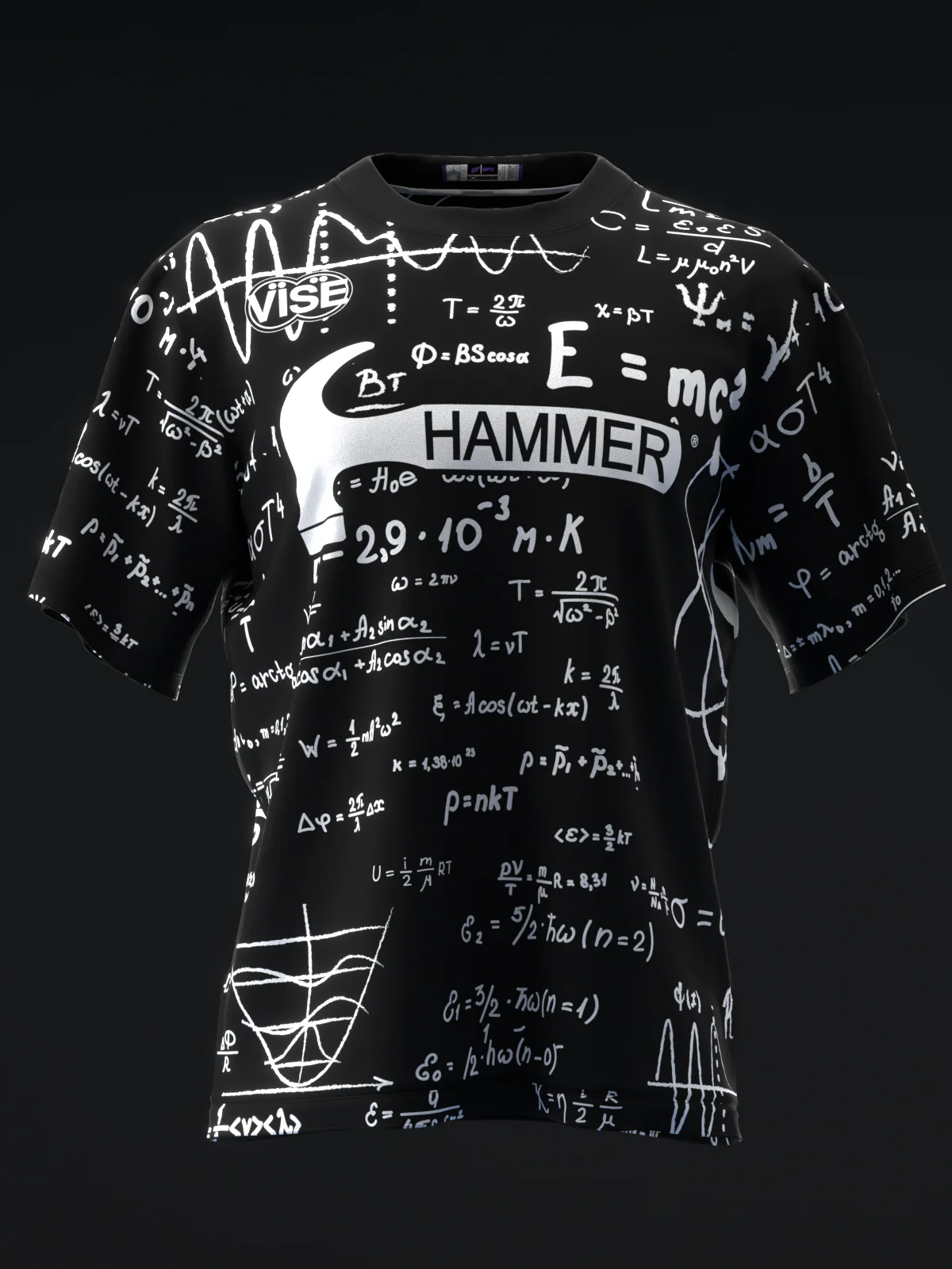 Alexis Runk 2025 - Physics Equations - Bowling Jersey - Image 2
