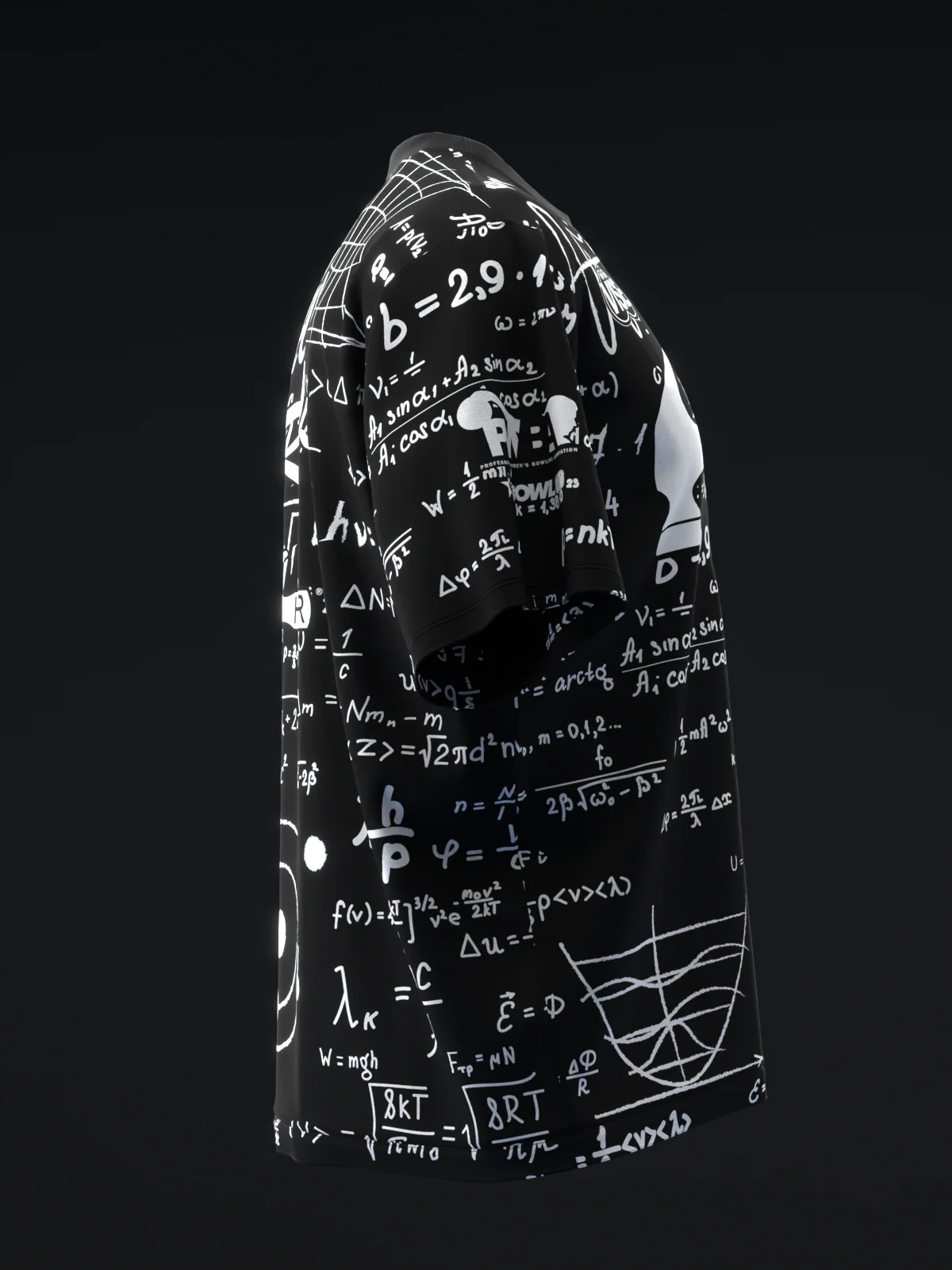 Alexis Runk 2025 - Physics Equations - Bowling Jersey - Image 3