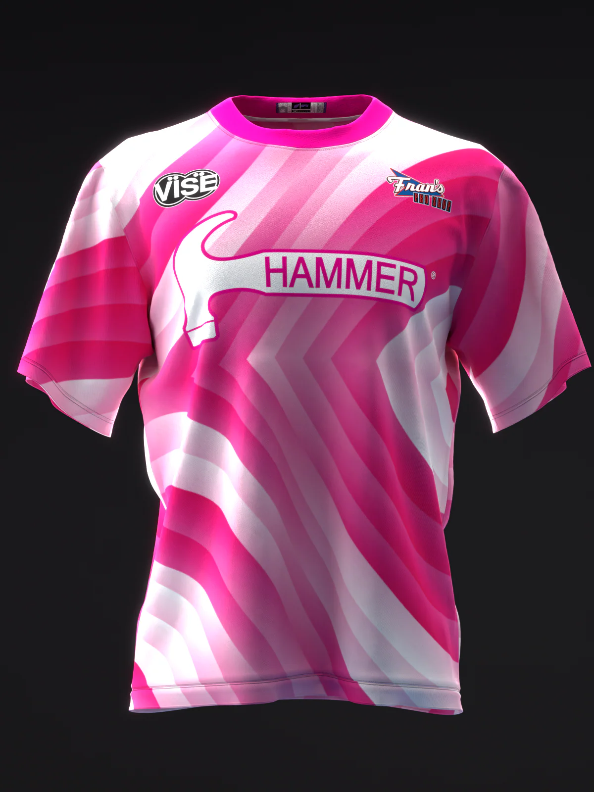Alexis Runk 2025 - Swirl Pattern - Bowling Jersey - Image 2