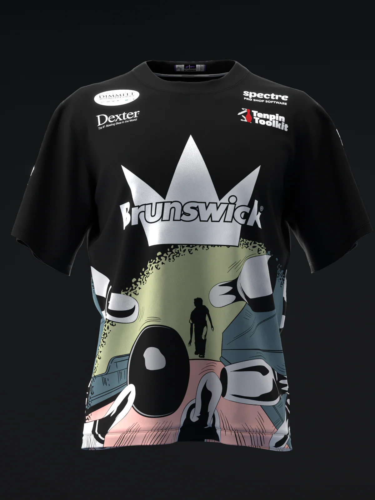Ashly Galante 2025 - Comic Bowling - Bowling Jersey - Image 2