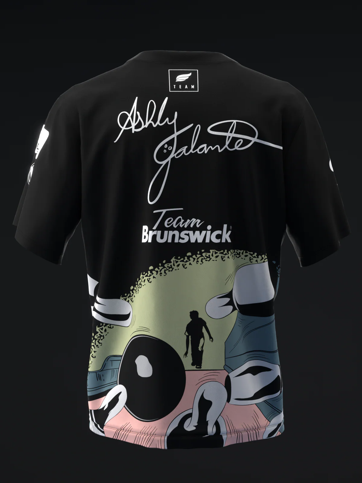 Ashly Galante 2025 - Comic Bowling - Bowling Jersey - Image 4