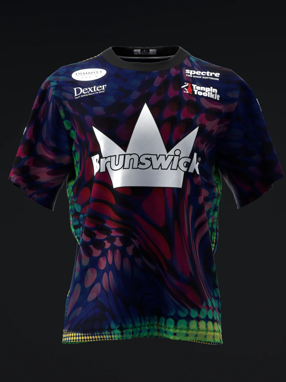 Ashly Galante 2025 - Oil Spill - Bowling Jersey - Image 2