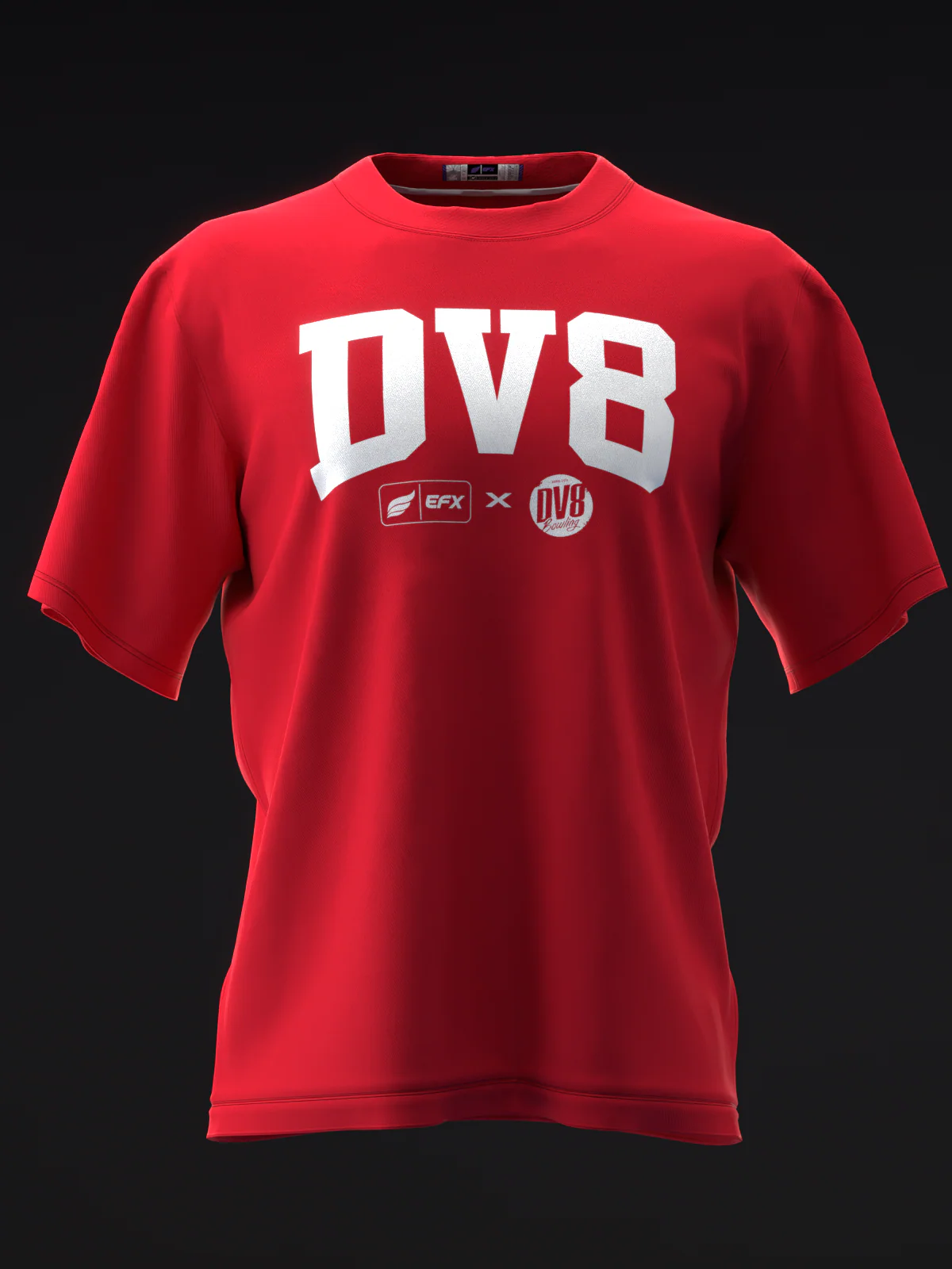 Athletic - Red - Bowling T Shirt - Image 7