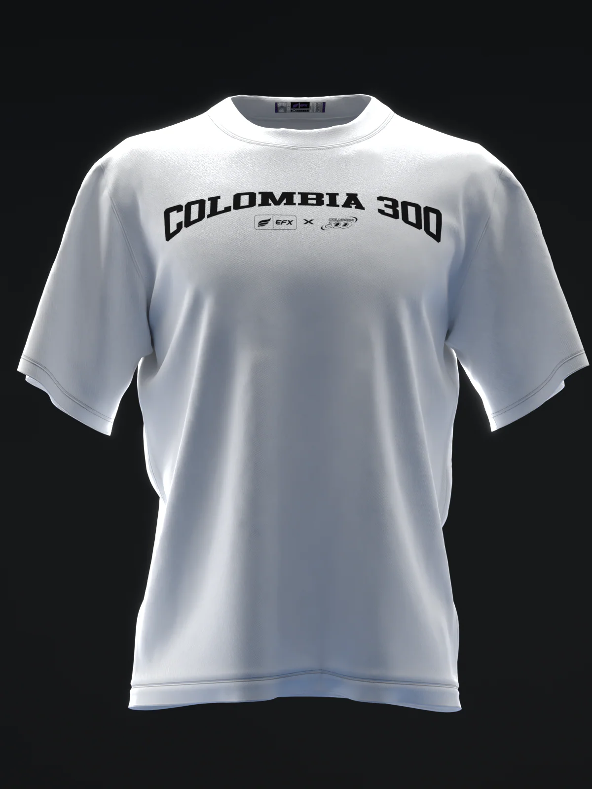 Athletic - White - Bowling T Shirt - Image 3