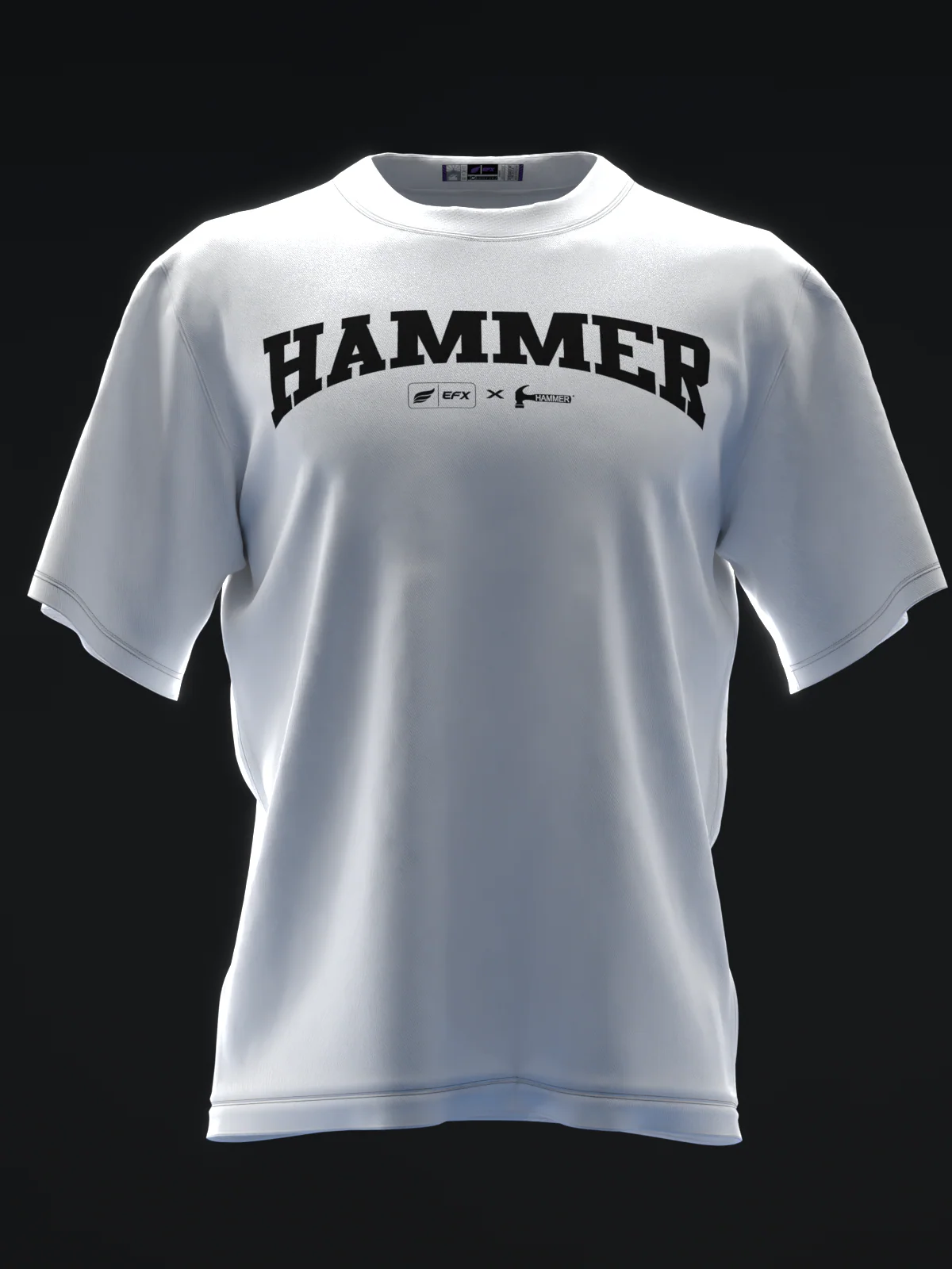 Athletic - White - Bowling T Shirt - Image 6
