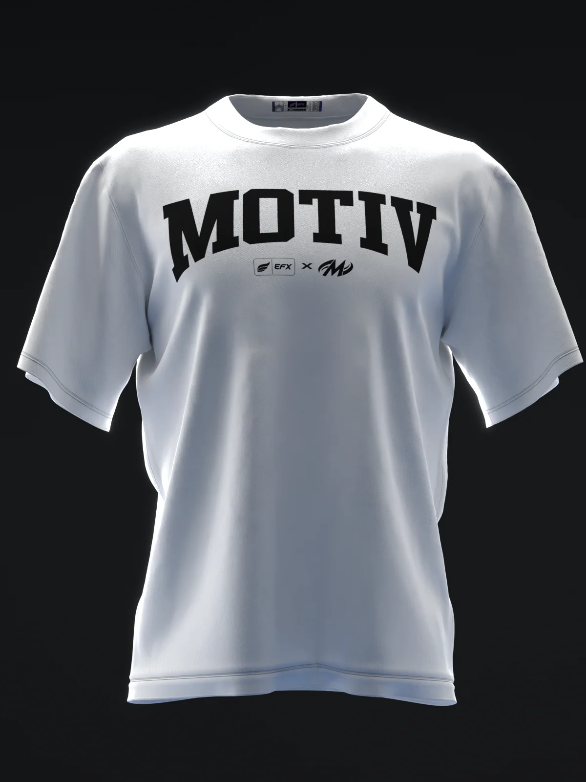 Athletic - White - Bowling T Shirt - Image 7