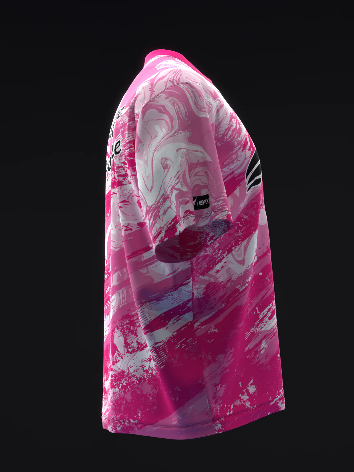 BC Grunge - Pink - Bowling Jersey - Image 4