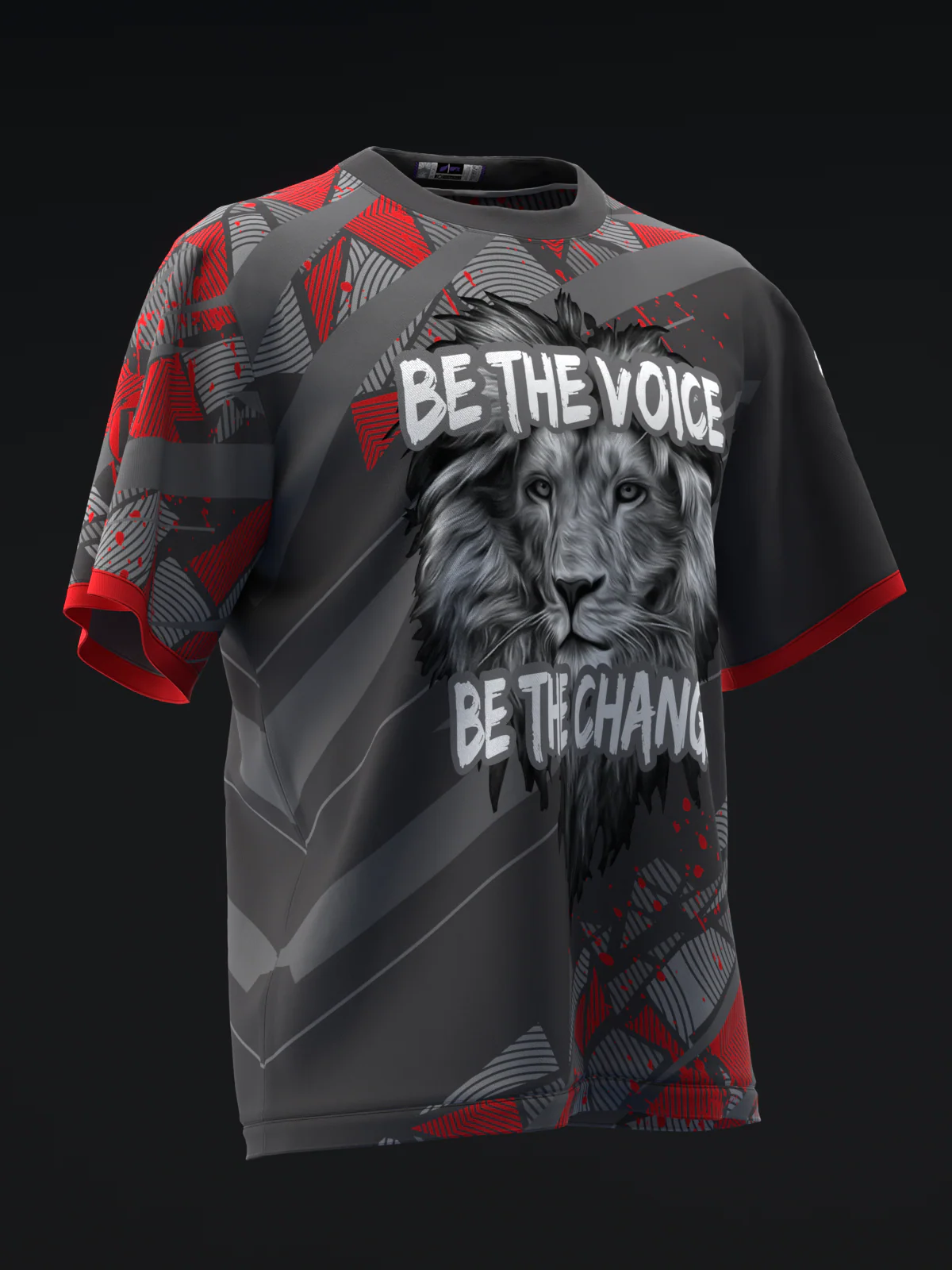 Beast of the East - Glatter Gray Red - Bowling Jersey - Image 3