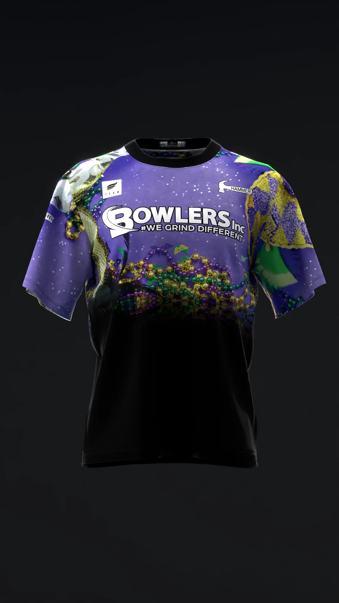 Bernard Warren 2025 - Gras Carnival - Bowling Jersey - Image 2