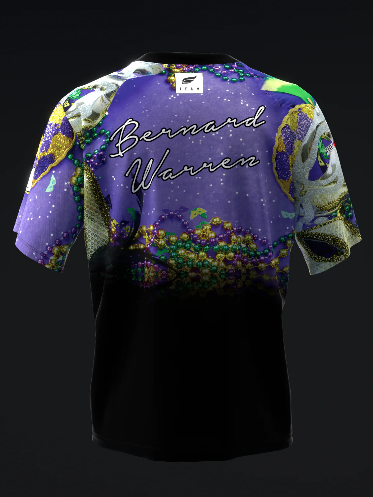 Bernard Warren 2025 - Gras Carnival - Bowling Jersey - Image 6