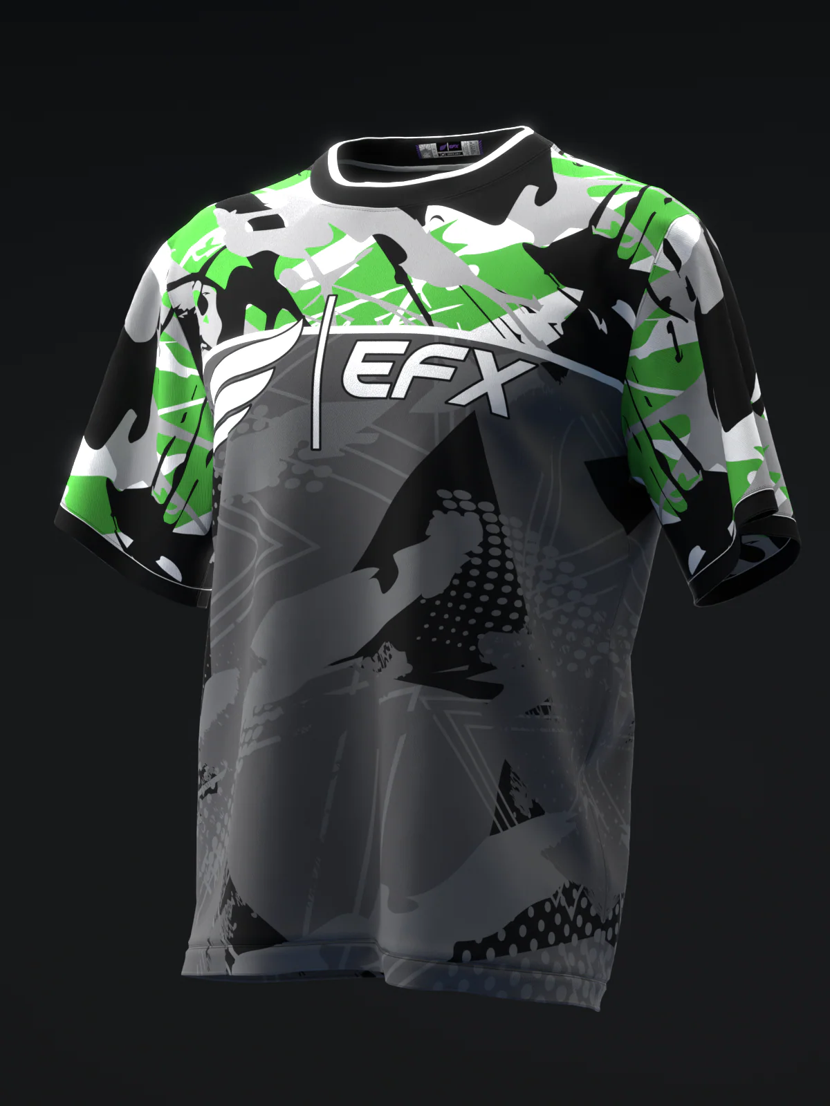 Blanko - Green - Bowling Jersey