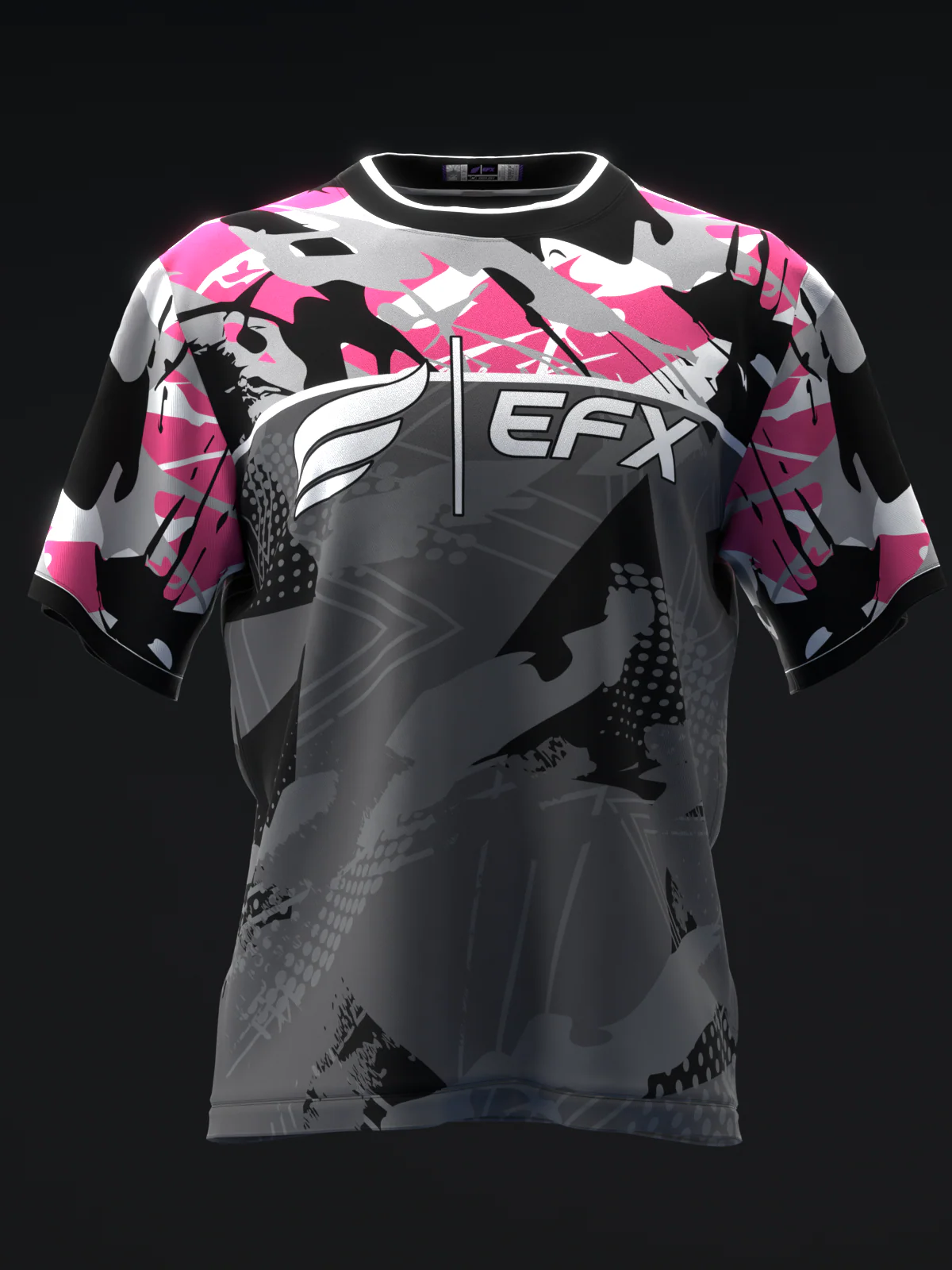 Blanko - Pink - Bowling Jersey - Image 2