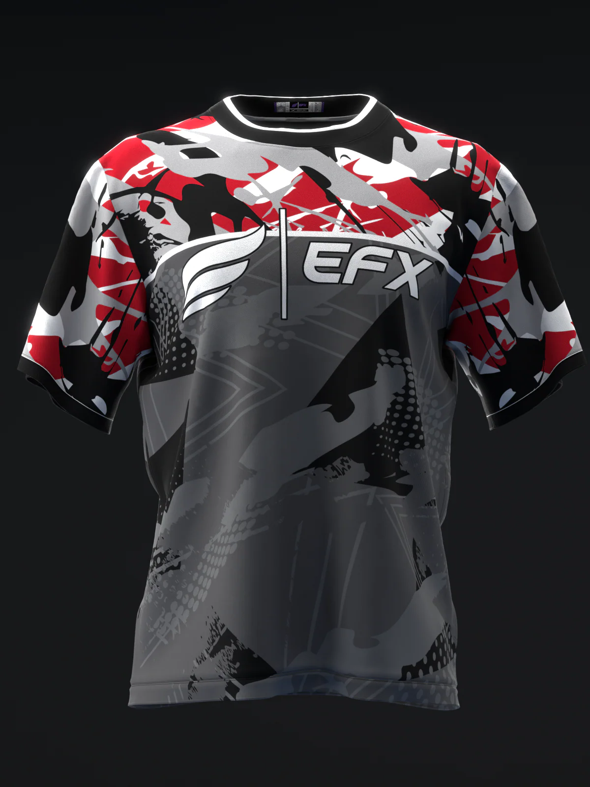 Blanko - Red - Bowling Jersey - Image 2