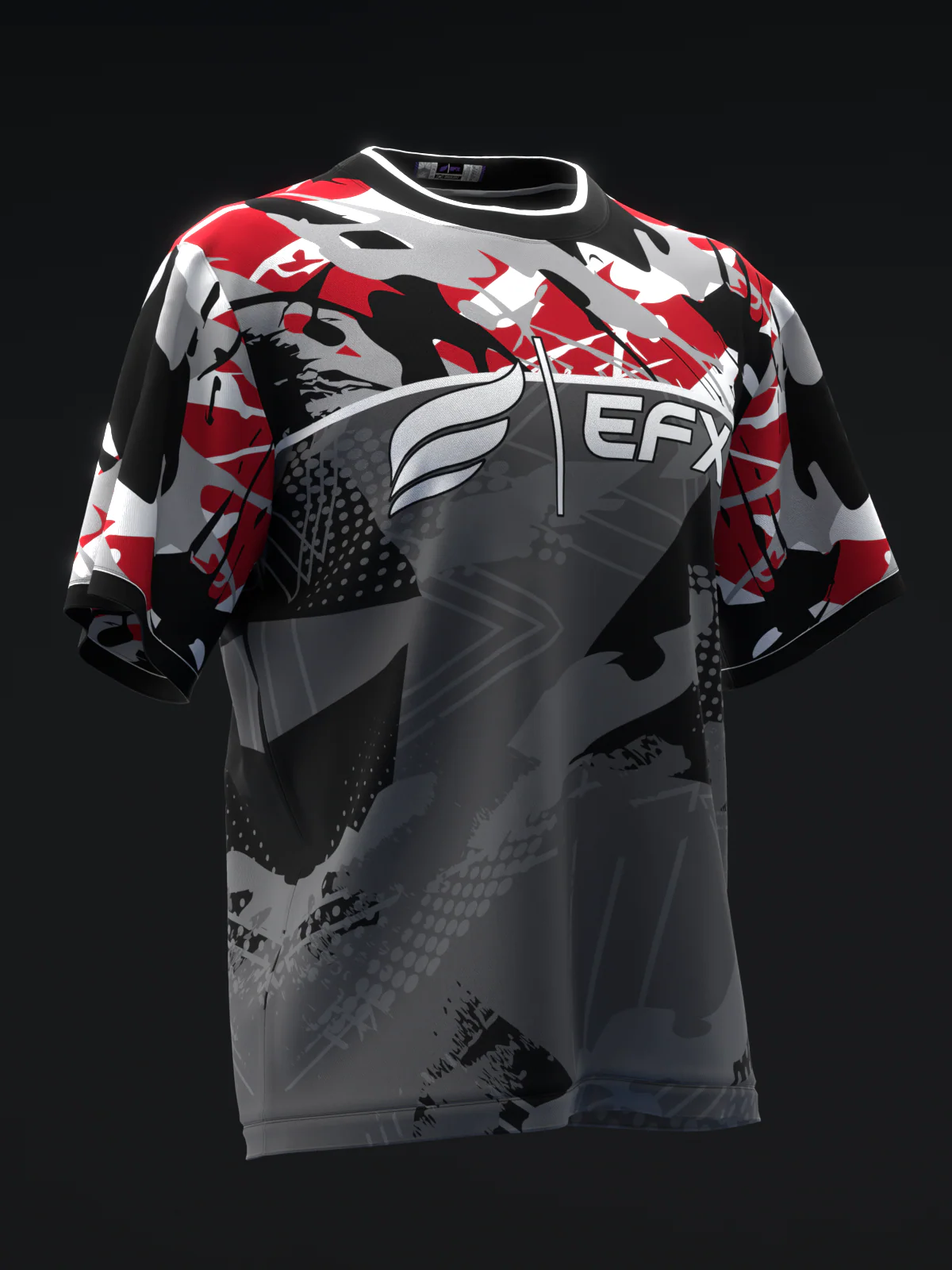 Blanko - Red - Bowling Jersey - Image 3