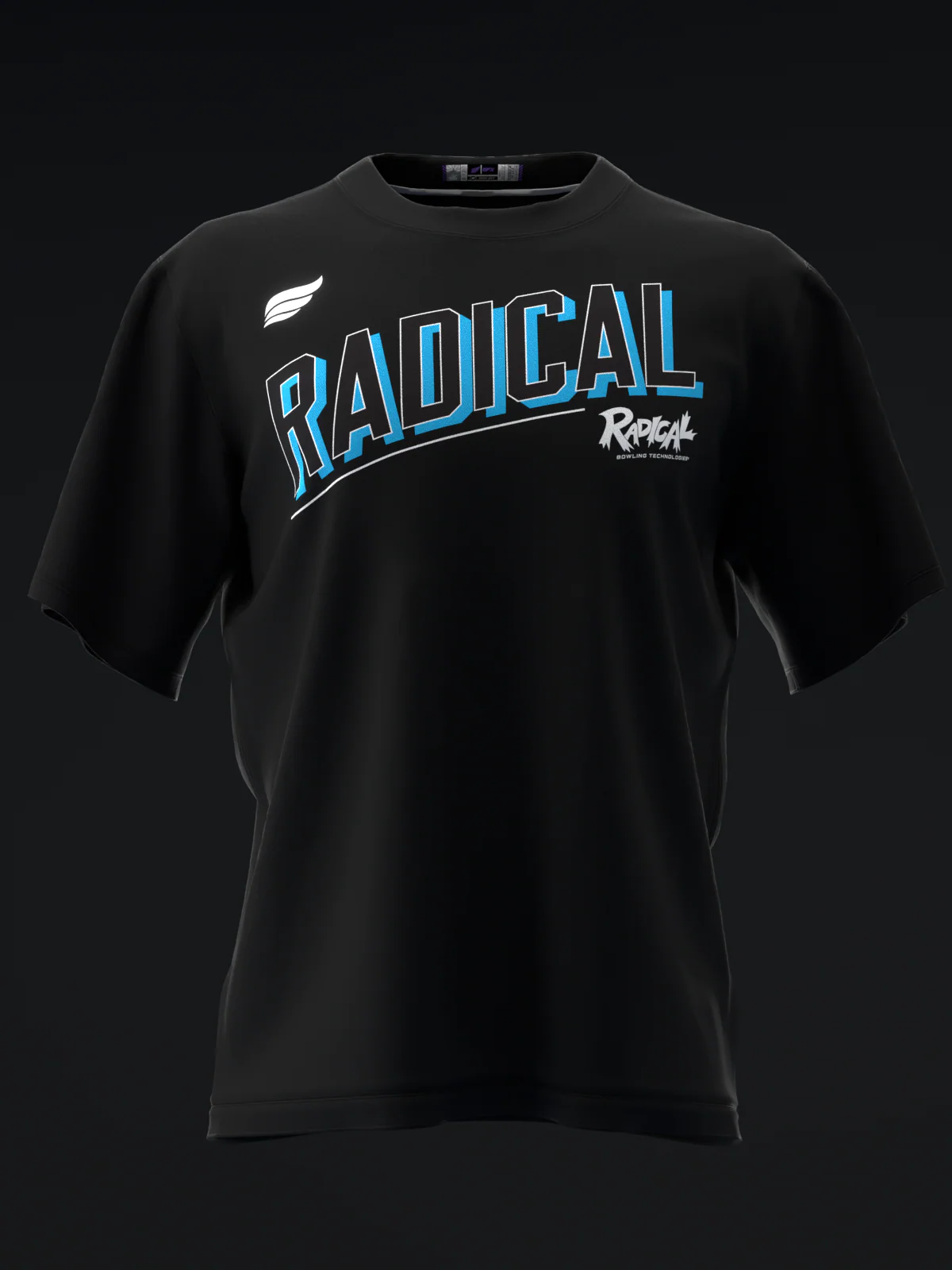 Bold - Black - Bowling T Shirt - Image 8