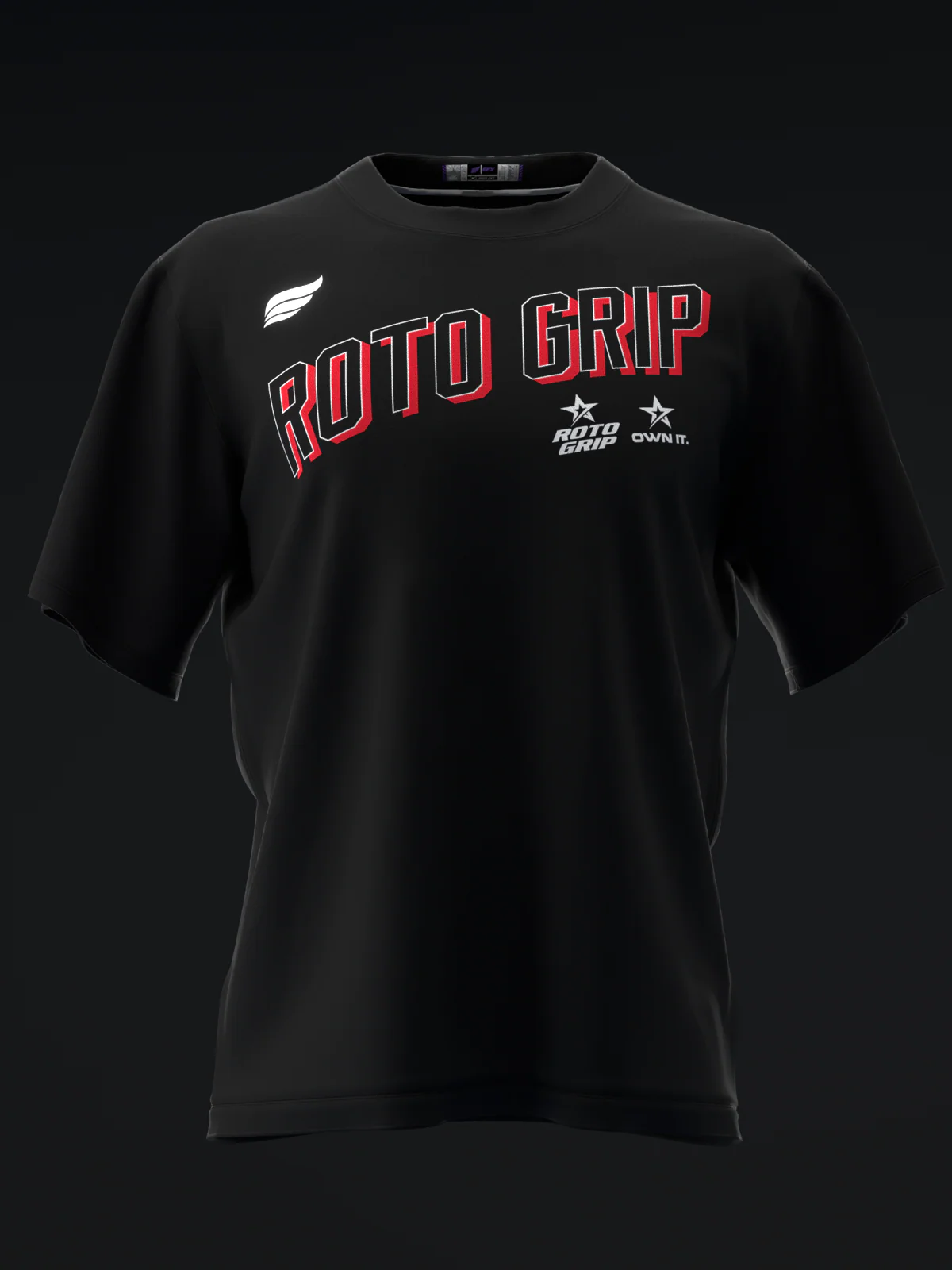 Bold - Black - Bowling T Shirt - Image 9