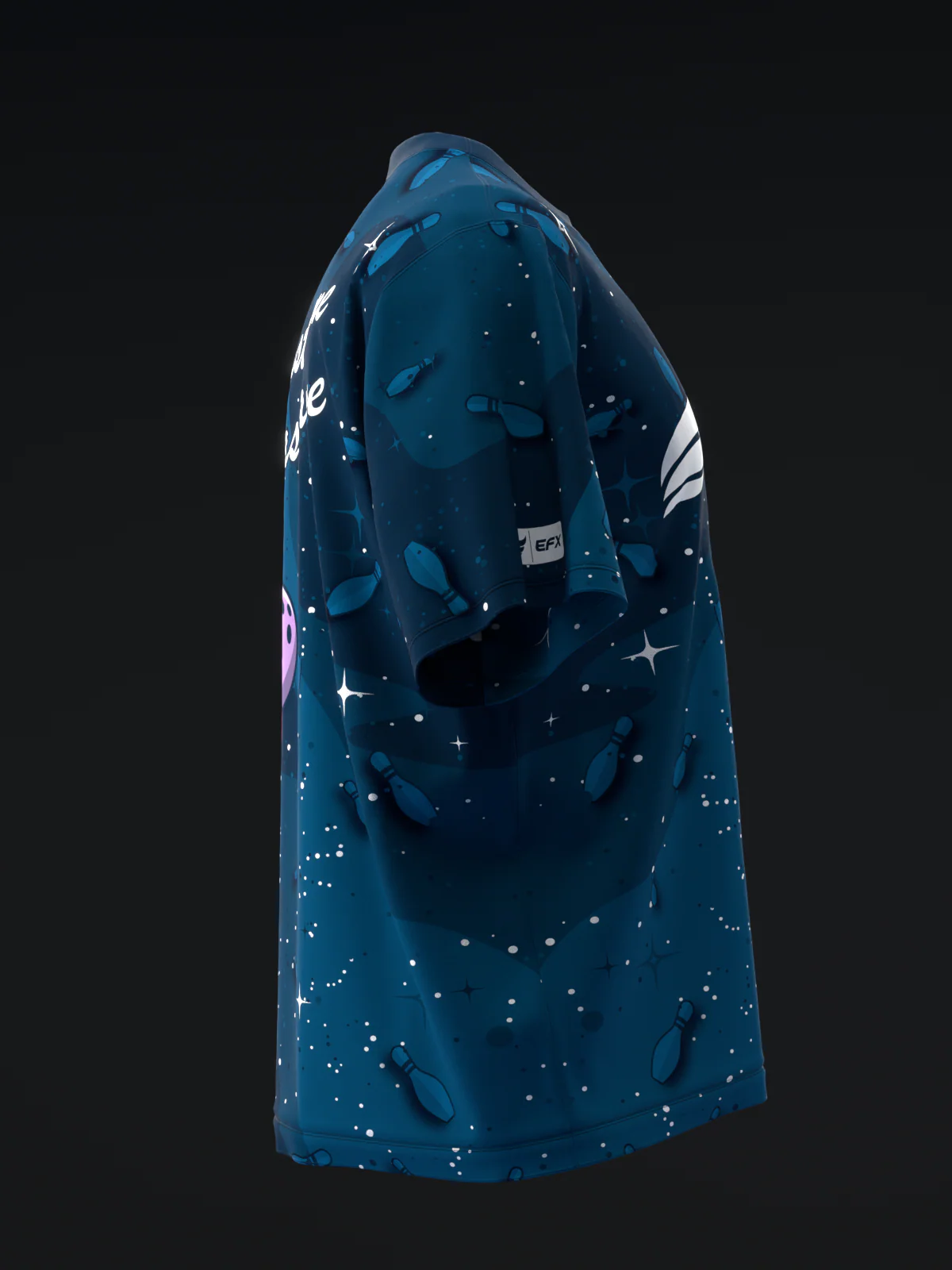 Bowloons - Blue - Bowling Jersey - Image 4