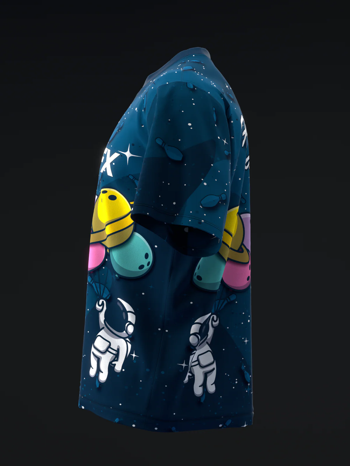 Bowloons - Blue - Bowling Jersey - Image 6