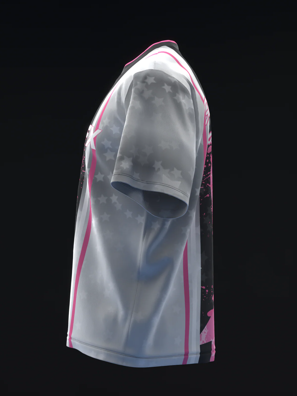 Breast Cancer - Pink - Bowling Jersey - Image 6