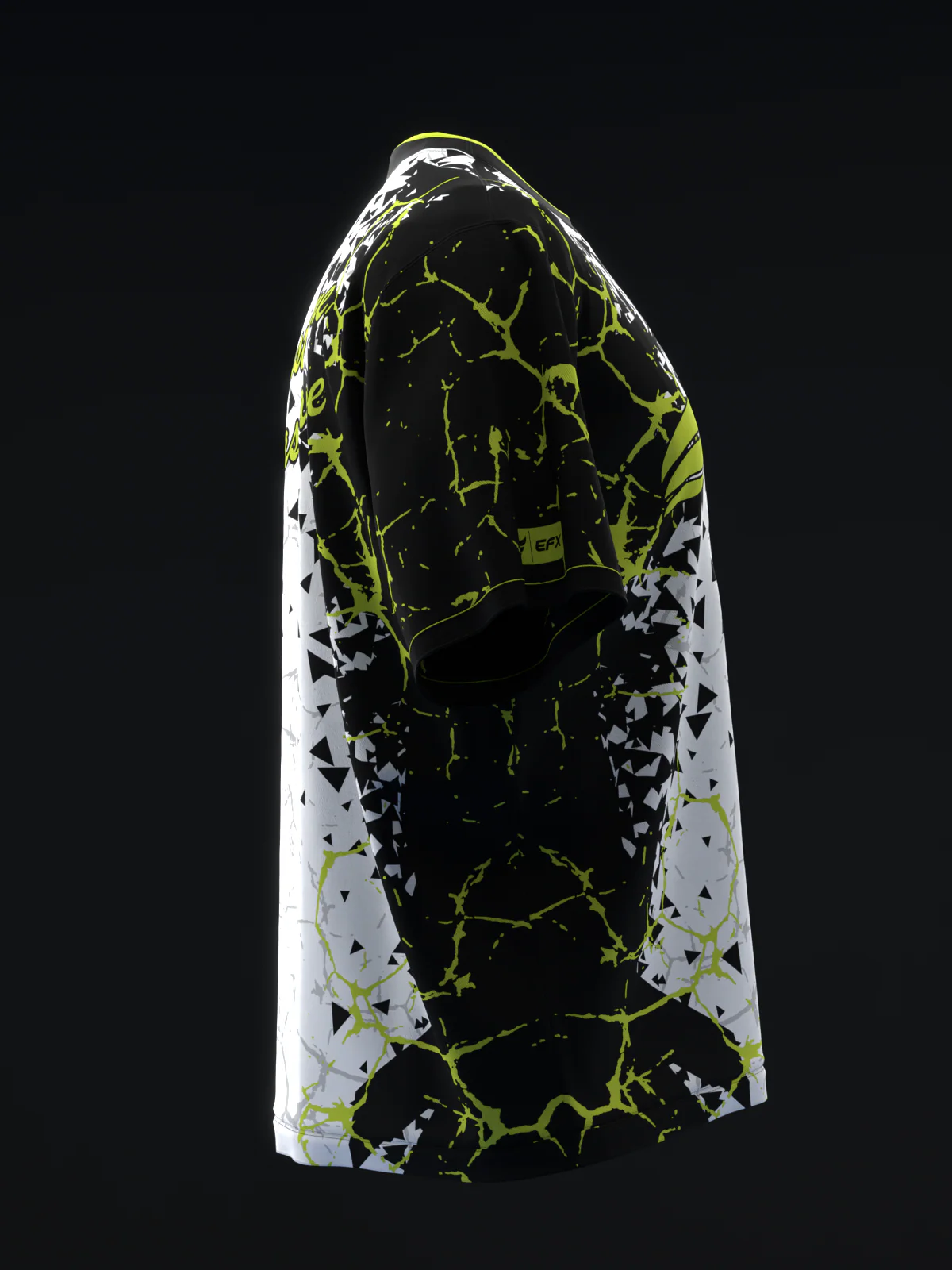 Brox - Black Lime - Bowling Jersey - Image 4
