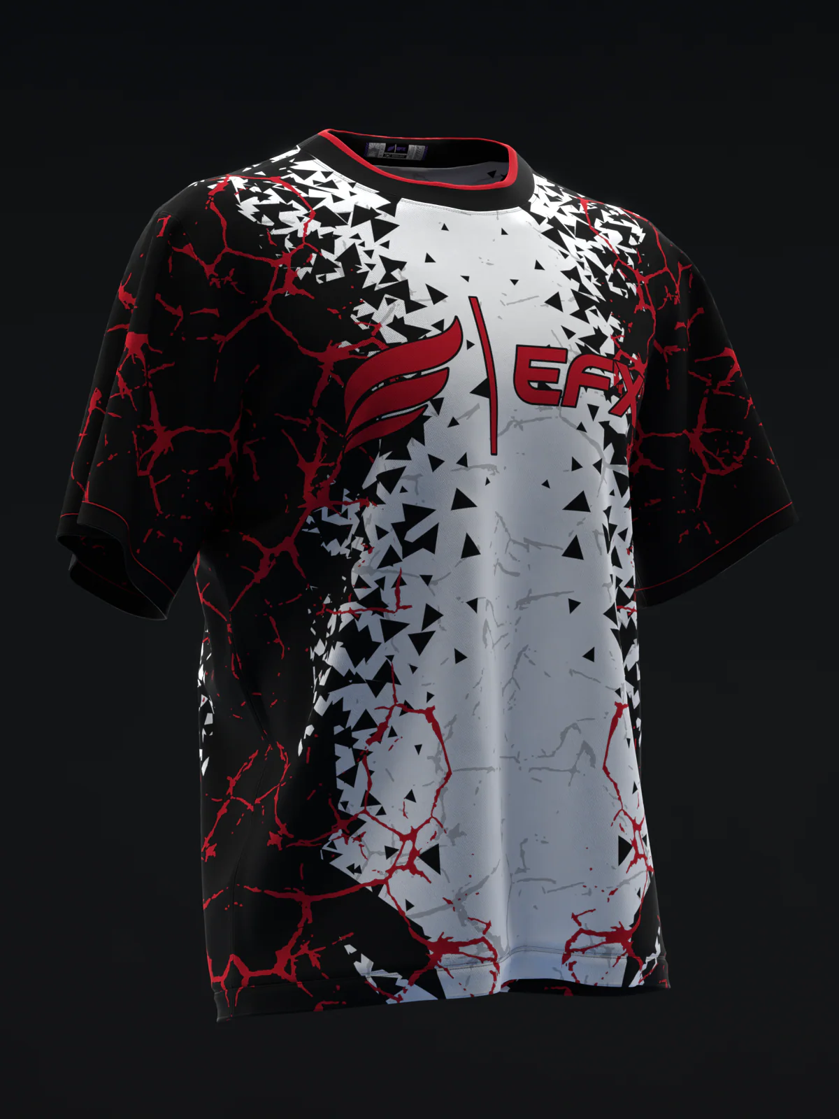 Brox - Black Red - Bowling Jersey - Image 3