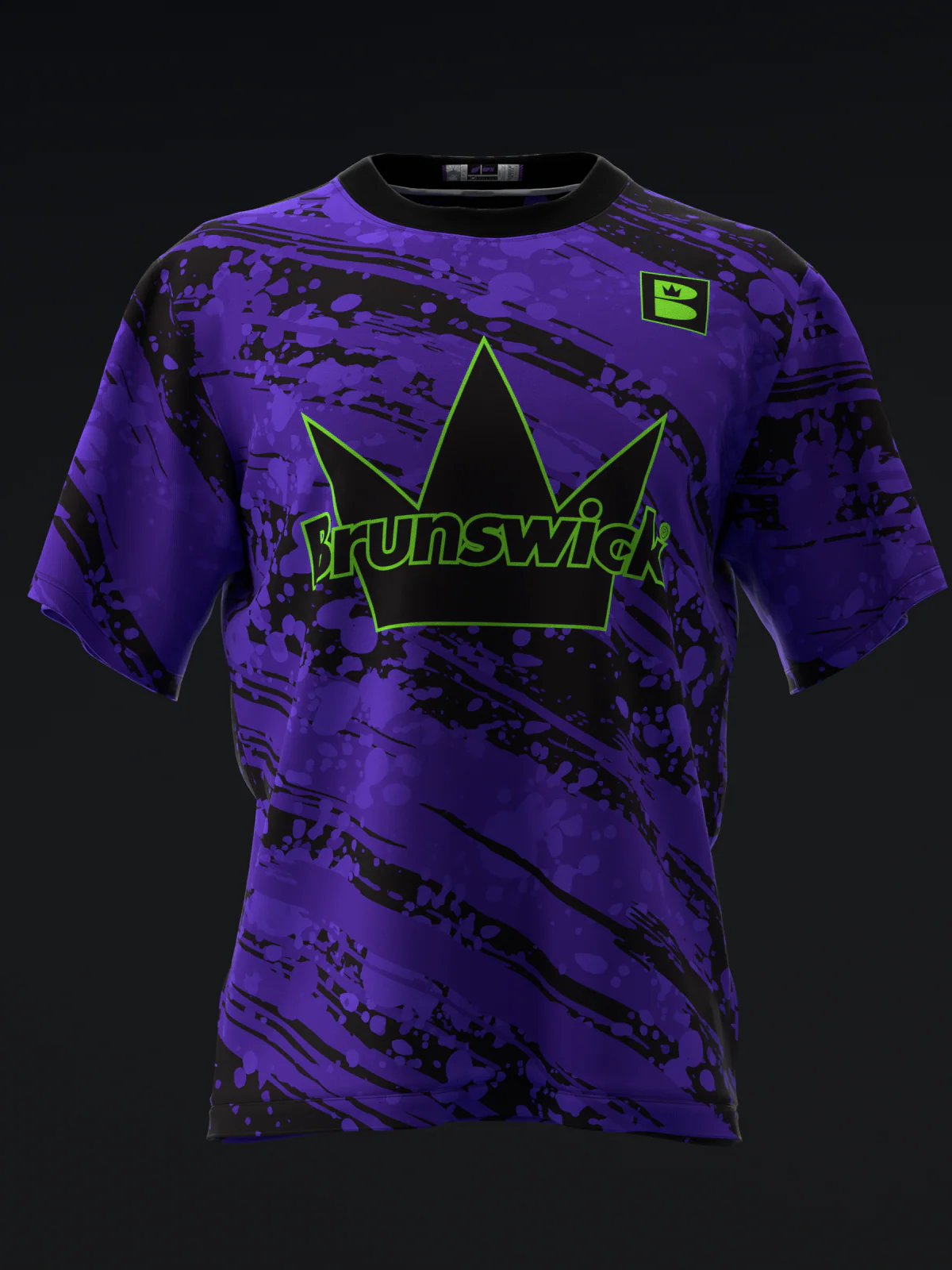 Brunswick - Crown 78U Neon - Bowling Jersey - Image 2