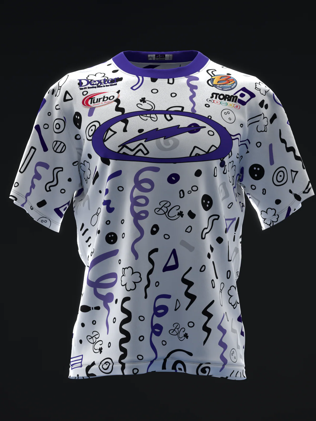 Bryanna Cote 2025 - Collage PW - Bowling Jersey - Image 2