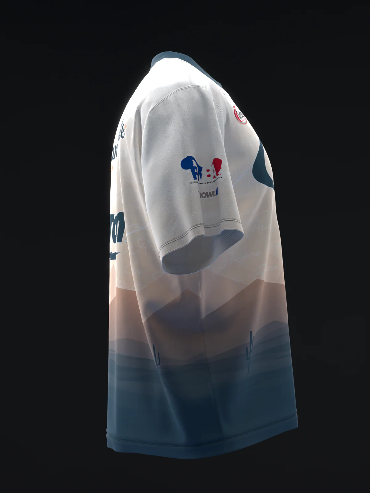 Bryanna Cote 2025 - AZ Sunset TB - Bowling Jersey - Image 4