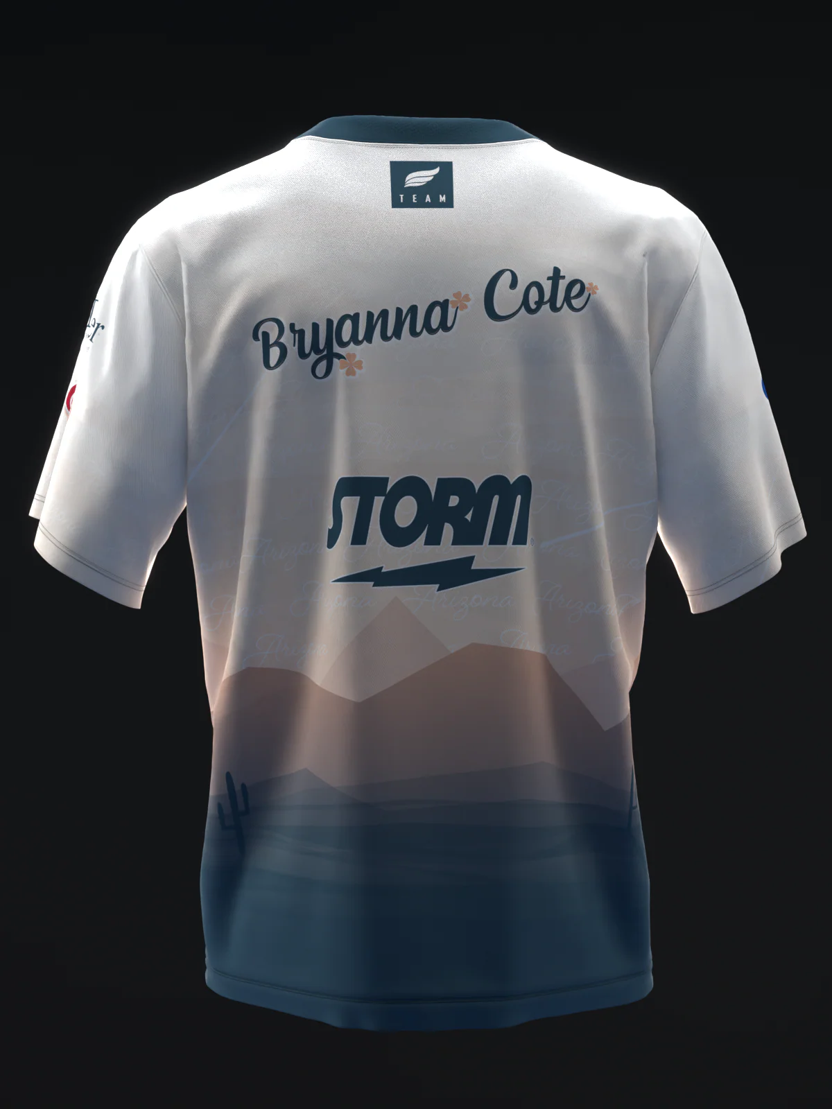 Bryanna Cote 2025 - AZ Sunset TB - Bowling Jersey - Image 5