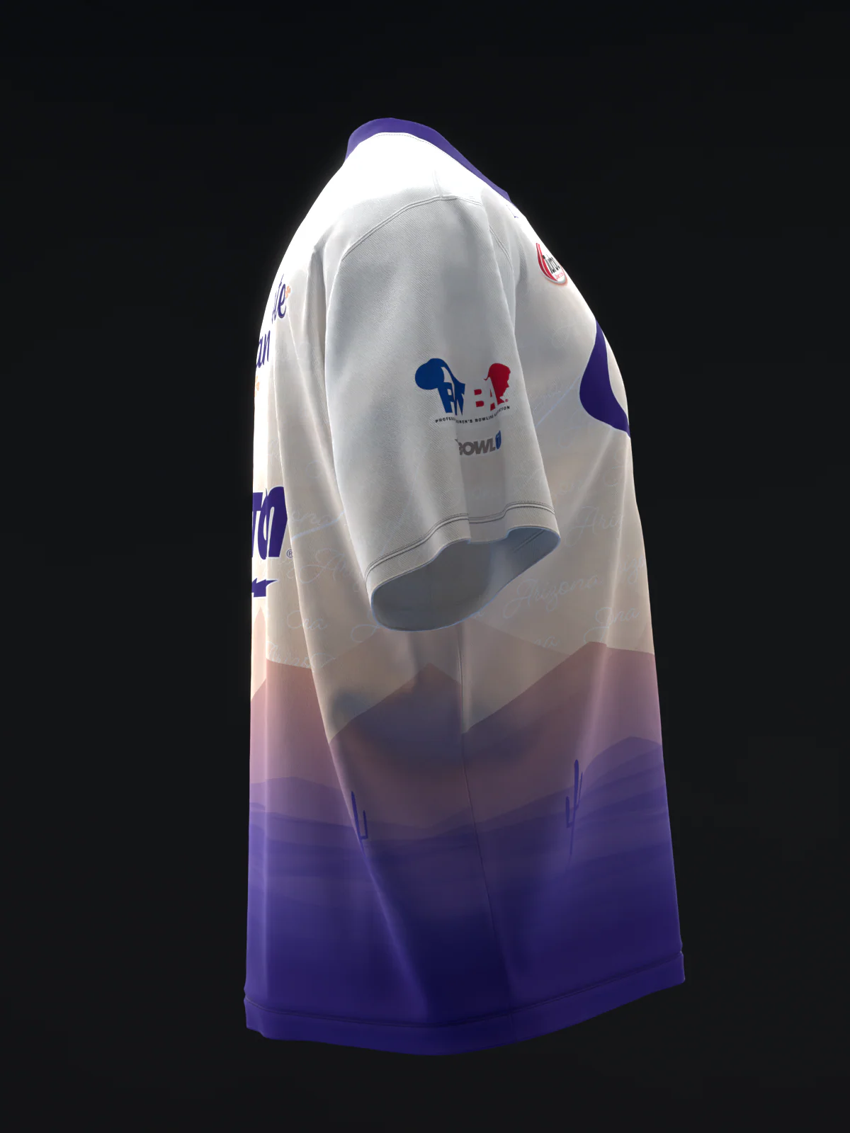 Bryanna Cote 2025 - AZ Sunset TP - Bowling Jersey - Image 3