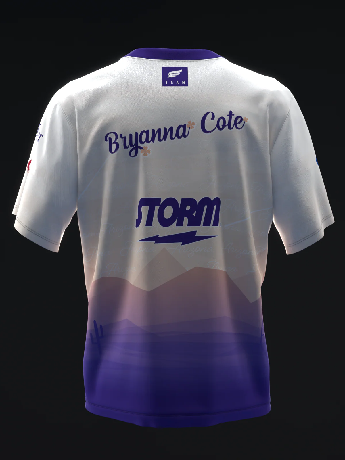 Bryanna Cote 2025 - AZ Sunset TP - Bowling Jersey - Image 5