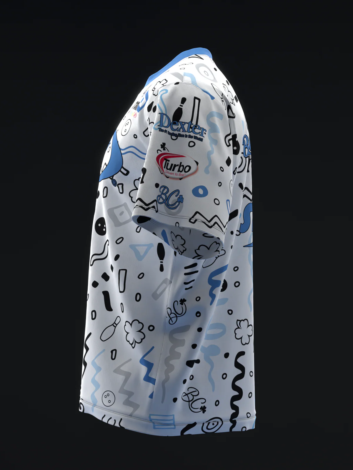 Bryanna Cote 2025 - Collage BW - Bowling Jersey - Image 6