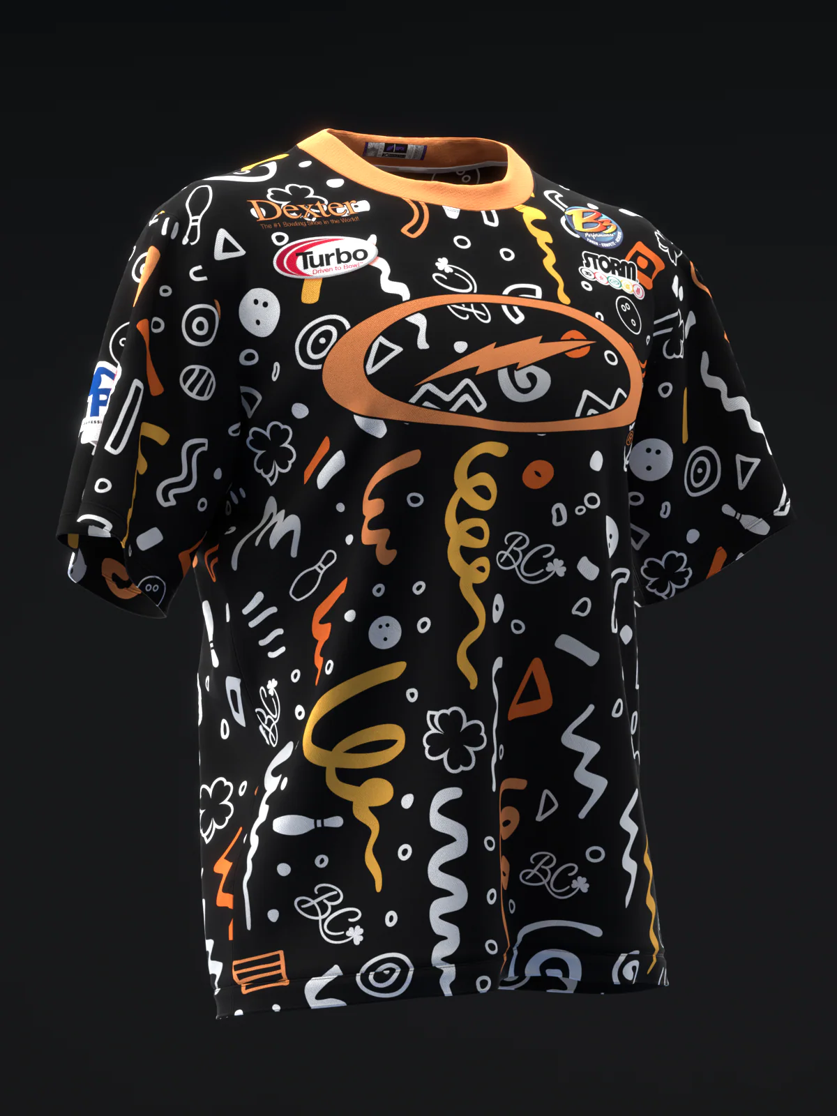 Bryanna Cote 2025 - Collage OB - Bowling Jersey - Image 3