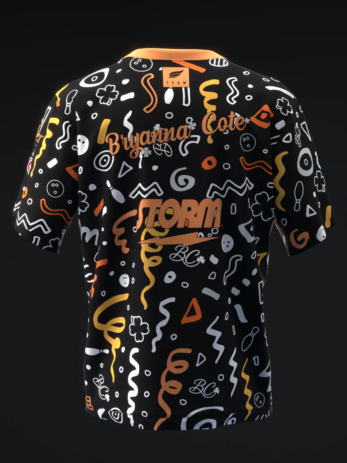 Bryanna Cote 2025 - Collage OB - Bowling Jersey - Image 5