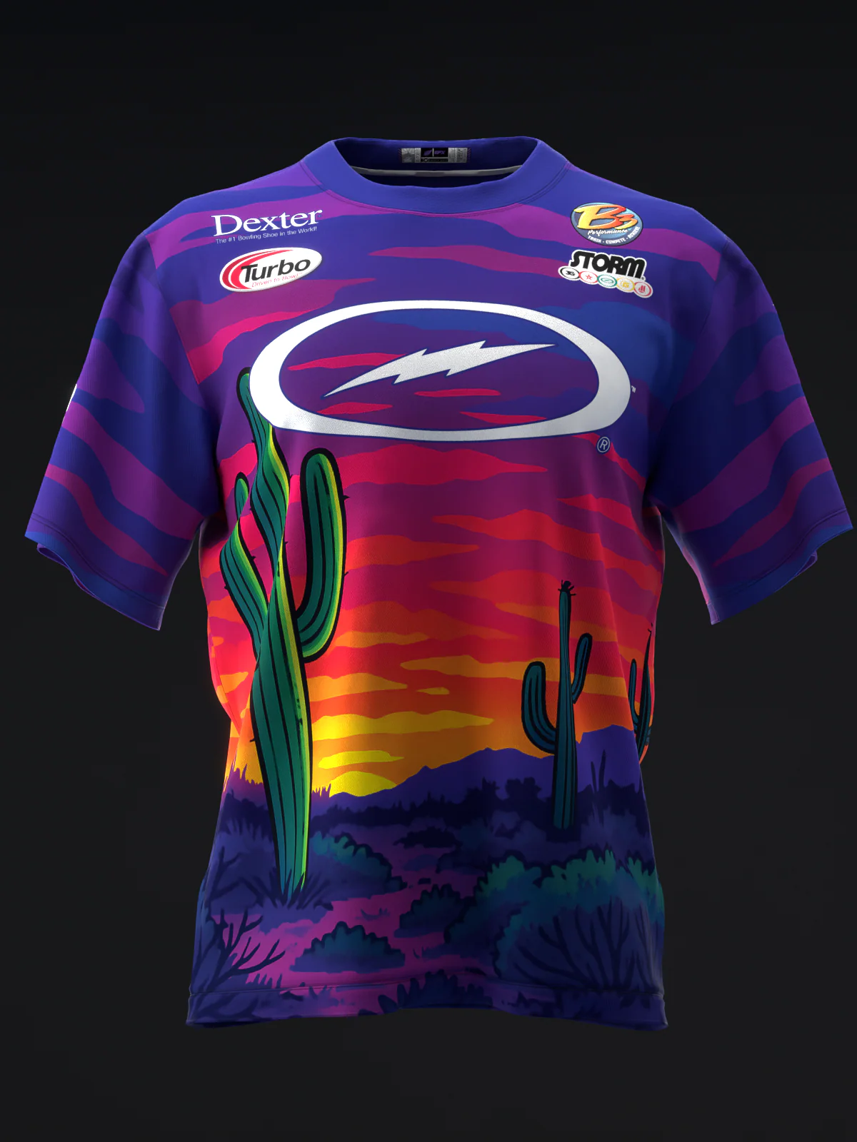 Bryanna Cote 2025 - Simpson Sunset - Bowling Jersey - Image 2