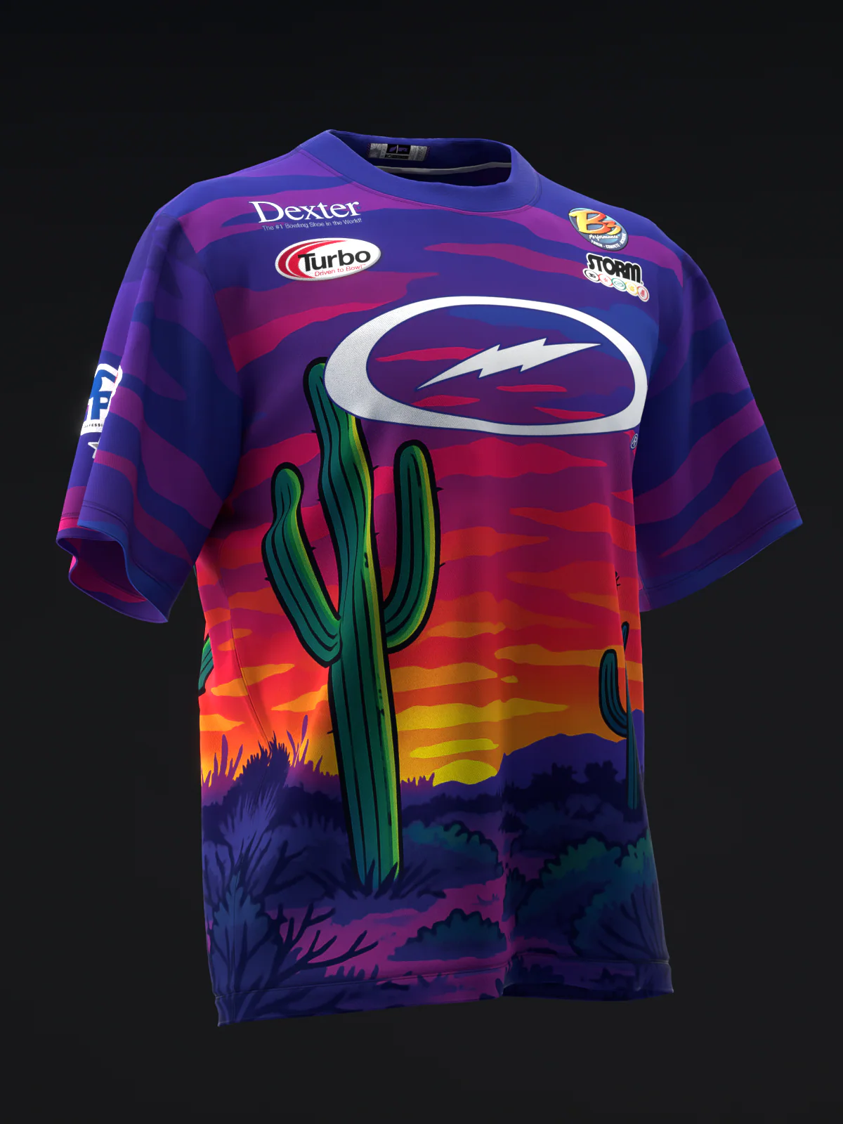 Bryanna Cote 2025 - Simpson Sunset - Bowling Jersey - Image 3