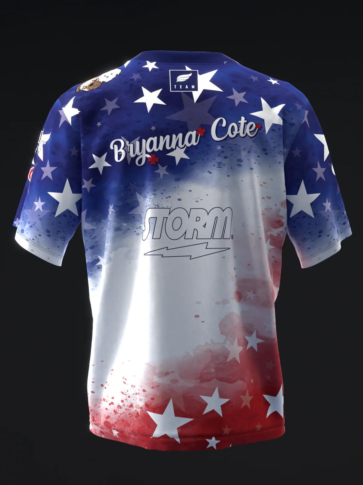 Bryanna Cote 2025 - USA25 RWB - Bowling Jersey - Image 5