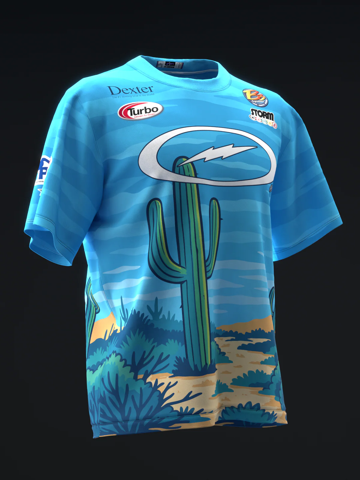 Bryanna Cote 2026 - Simpson Sunset Obt - Bowling Jersey - Image 3