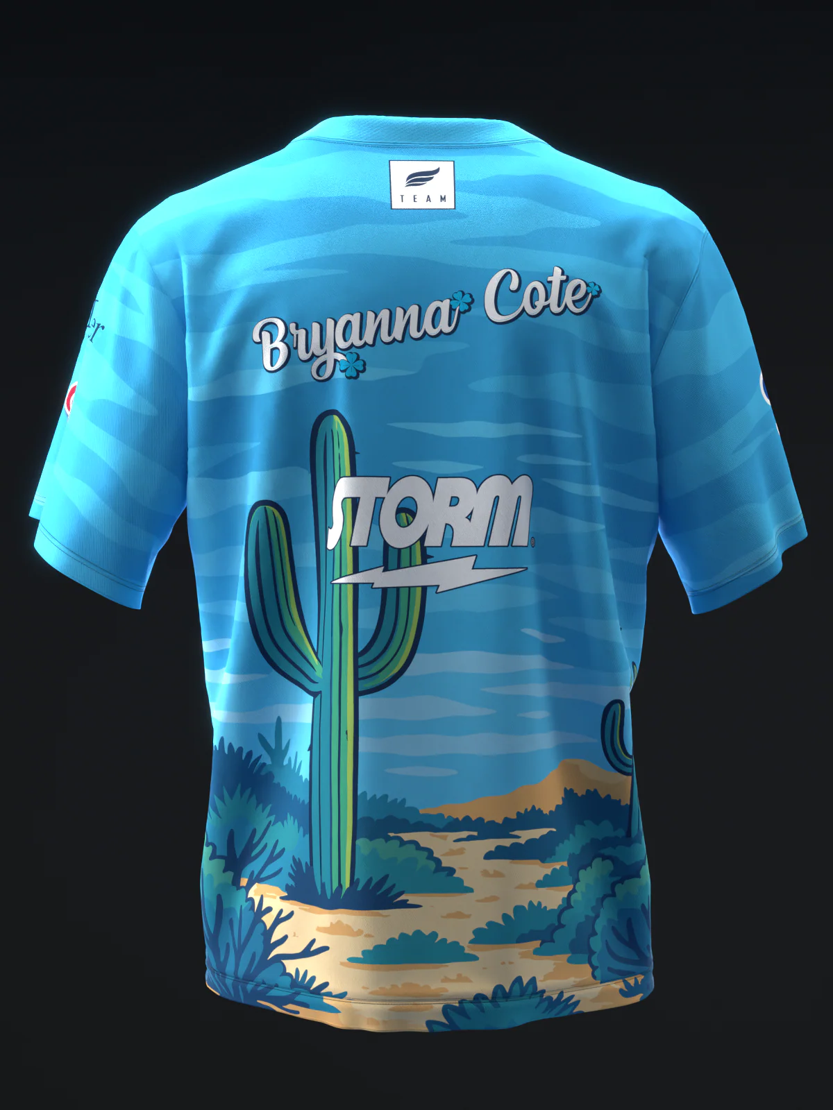 Bryanna Cote 2026 - Simpson Sunset Obt - Bowling Jersey - Image 5
