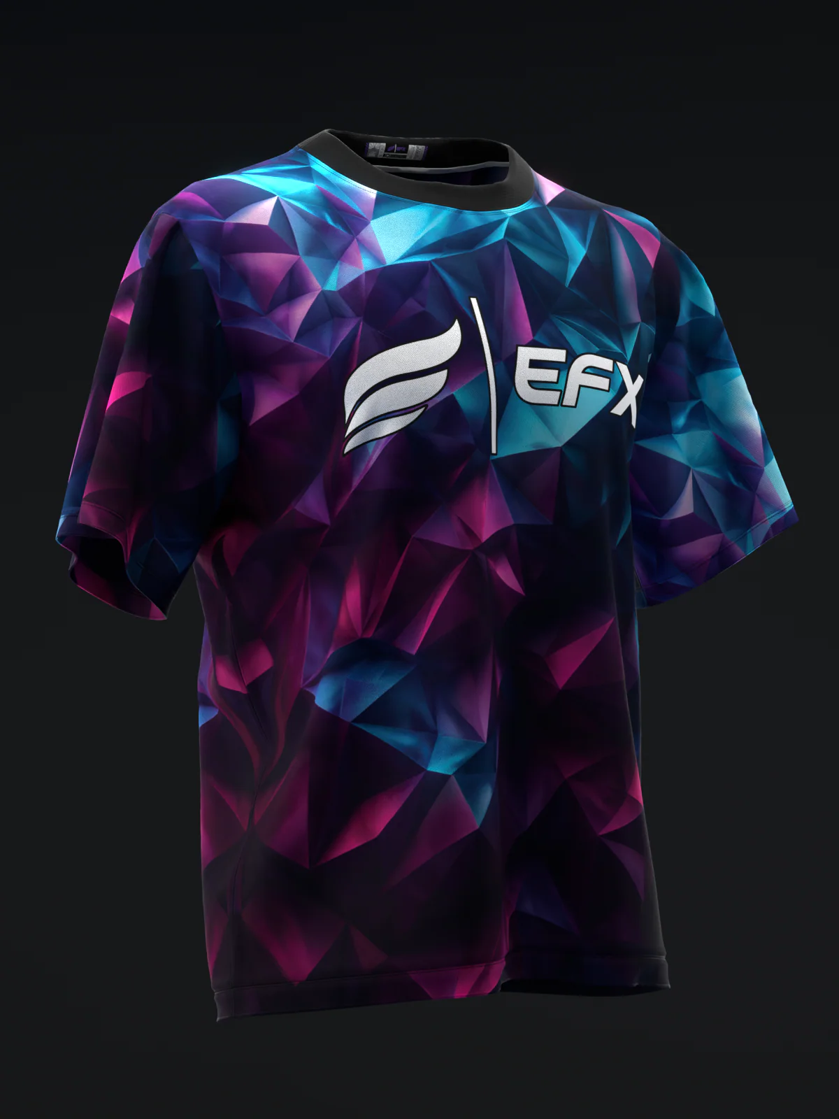 Celestial Geode - Vibrant - Bowling Jersey - Image 3