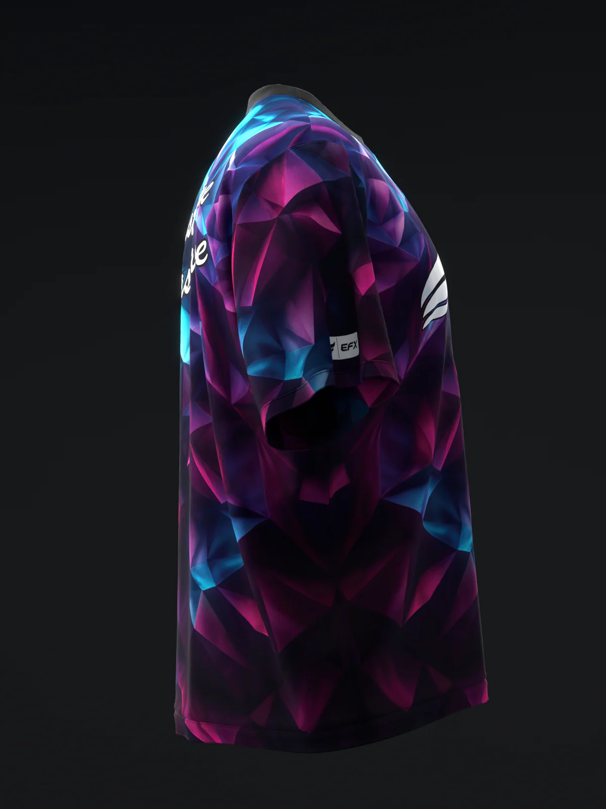 Celestial Geode - Vibrant - Bowling Jersey - Image 4
