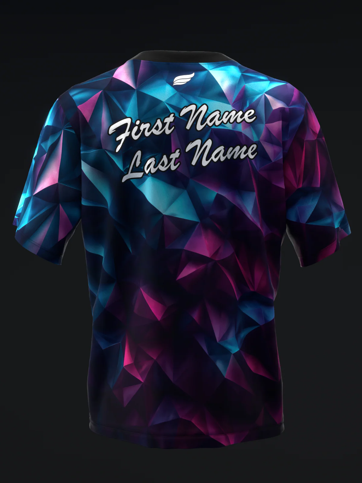 Celestial Geode - Vibrant - Bowling Jersey - Image 5