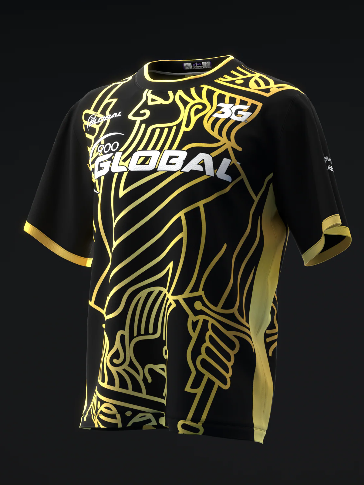 Chris Mcmillan 2023 - Gold King - Bowling Jersey