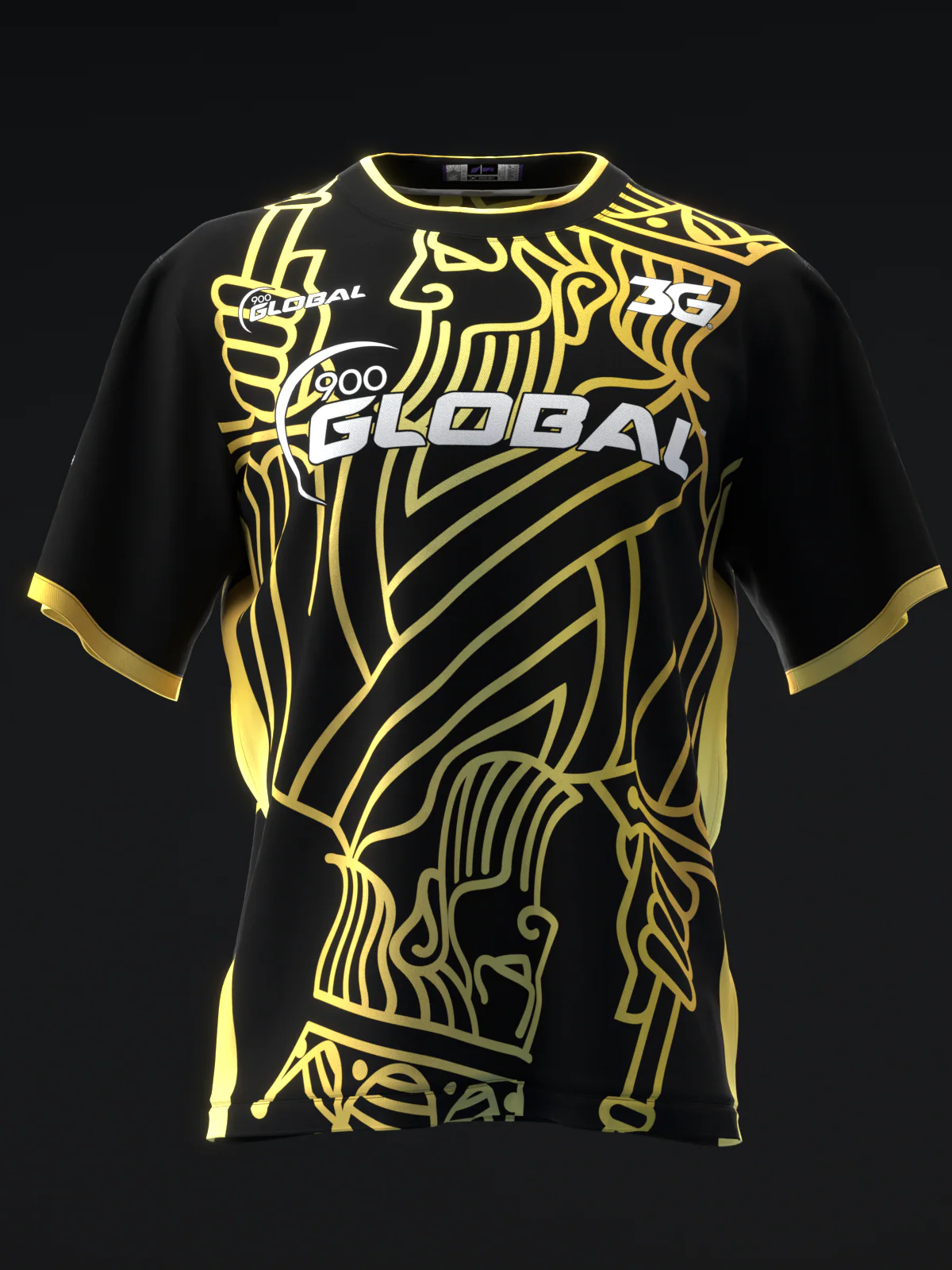 Chris Mcmillan 2023 - Gold King - Bowling Jersey - Image 2