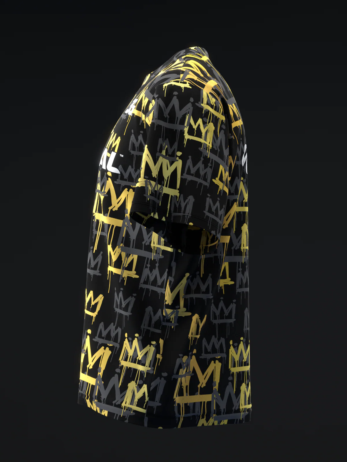 Chris Mcmillan 2024 - Gold King Remix Black - Bowling Jersey - Image 6