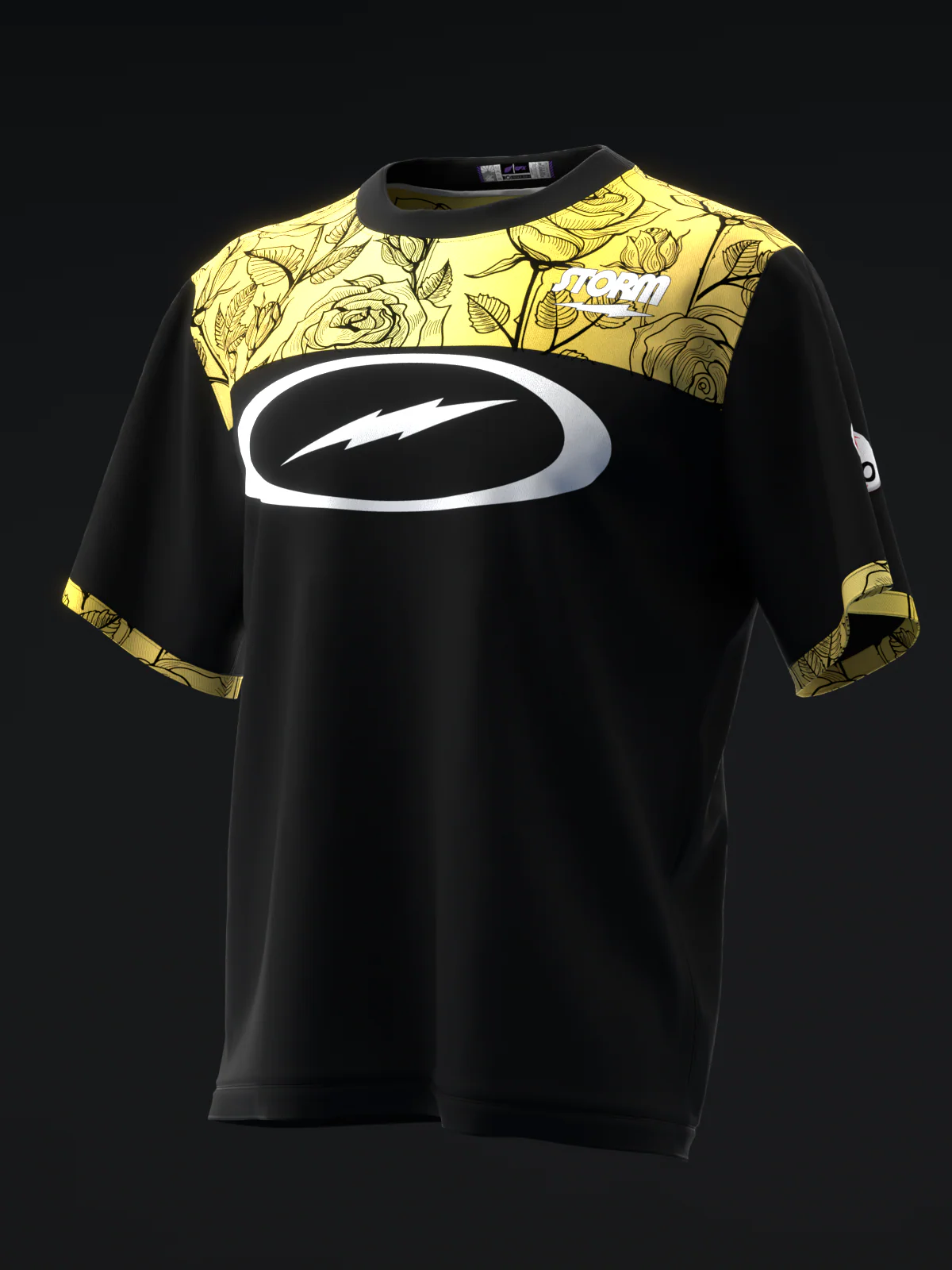 Chris Mcmillan 2026 - Floral 2Tone Colorway Gold - Bowling Jersey